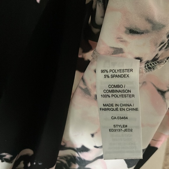 Ricki’s Black & Pink Floral Top - Picture 3 of 4